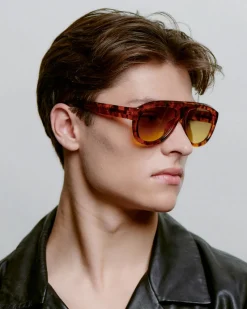 A.Kjaerbede unisex aurinkolasit Rio, kameli