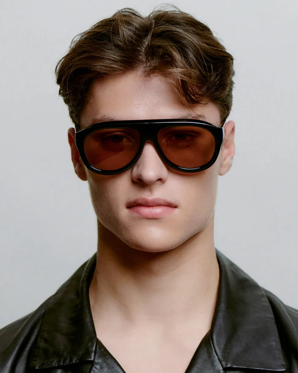 A.Kjaerbede unisex aurinkolasit Rio, musta