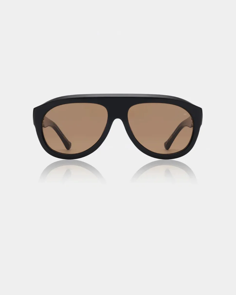 A.Kjaerbede unisex aurinkolasit Rio, musta