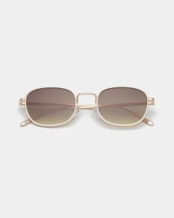 A.Kjaerbede unisex aurinkolasit Hello, kullankeltainen
