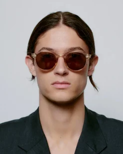 A.Kjaerbede unisex aurinkolasir Marvin, vaalea beige