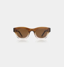 A.Kjaerbede Unisex Aurinkolasit, LANE Ruskea Kuosi