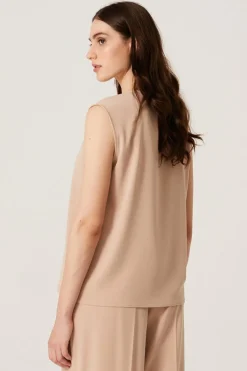 Andiata Naisten Toppi ELLAYNE TOP Vaalea Beige
