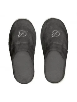 Balmuir Naisten Kylpytossut PORTOFINO SLIPPERS Tummanharmaa