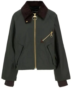 Barbour Arlene Wax Jacket KHAKI