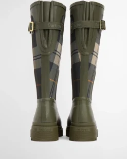 Barbour Dena Tall Welly KHAKI