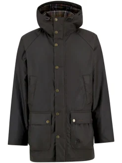 Barbour miesten vahapintainen parkatakki, Barbour Bedale Wax Parka Khaki