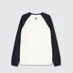 Billebeino miesten pitkähihainen trikoopaita, BASEBALL LONG SLEEVE SHIRT Luonnonvalkoinen