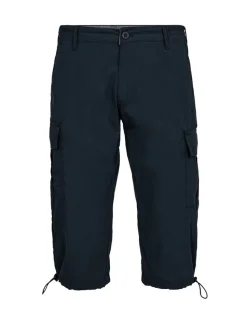 Black and blue caprishortsit, BLACK BLUE CAPRI Tummansininen