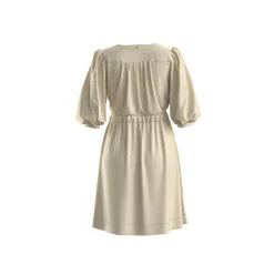 BOSS Orange naisten mekko, DEZZAN DRESS Vaalea Beige