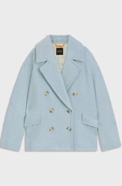 BOSS Orange naisten takki Cabani Coat, vaaleansininen