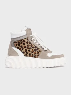Bukela naisten kengät, ASTRA SNEAKERS LEO Ruskea Kuosi