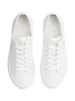 Calvin Klein Accessories naisten kengät, VULC FLATFORM LOW CV MG Valkoinen