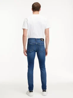 Calvin Klein Jeans farkut, SLIM TAPER 1BJ Sininen, Indigo