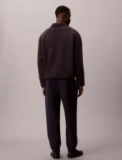 Calvin Klein Jeans miesten collegehousut Cotton Spacer Jogger, tummansininen