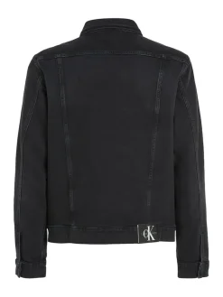 Calvin Klein Jeans Miesten Farkkutakki, SLIM DENIM JACKET Musta
