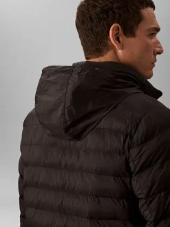 Calvin Klein Jeans miesten kevyttoppatakki, LS NYLON LT WEIGT HDD Musta