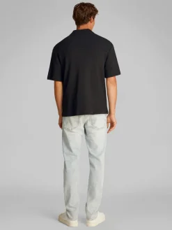 Calvin Klein Jeans miesten paitatakki, CHUNKY WAFFLE SS HWK OVERSHIRT Musta