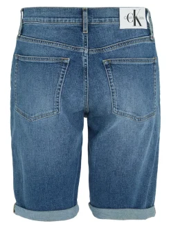 Calvin Klein Jeans miesten shortsit, SLIM SHORTS Sininen, Indigo