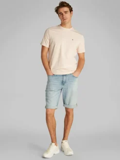 Calvin Klein Jeans miesten shortsit, SLIM SHORT 1AA LIGHT BLUE Sininen, Indigo