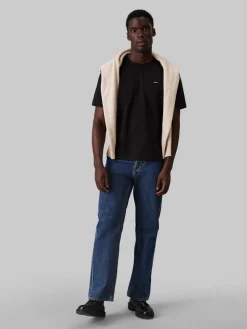 Calvin Klein Jeans miesten t-paita, COTTON COMFORT FIT T-SHIRT Musta