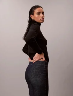 Calvin Klein Jeans naisten leggingsit PULL ON LEGGING CK CLASS, tummansininen