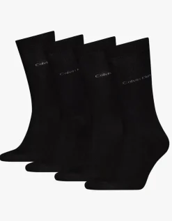 Calvin Klein Men miesten sukat 4P Giftbox Classic, musta