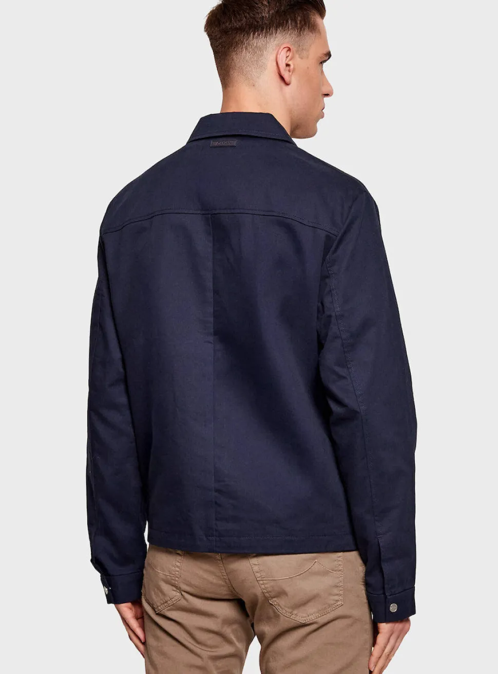 Calvin Klein Menswear miesten takki LS Corron Dobby Blouson Jacket, tummansininen