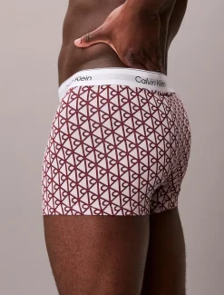 Calvin Klein miesten bokserit 3 Pack Relaxed Fit Trunk, pinkki