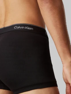 Calvin Klein Miesten Bokserit, TRUNK 3PK Musta