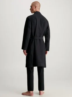Calvin Klein Miesten Kylpytakki, ROBE Musta