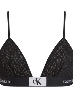 Calvin Klein naisten rintaliivit, CK UNLINED TRIANGLE Musta