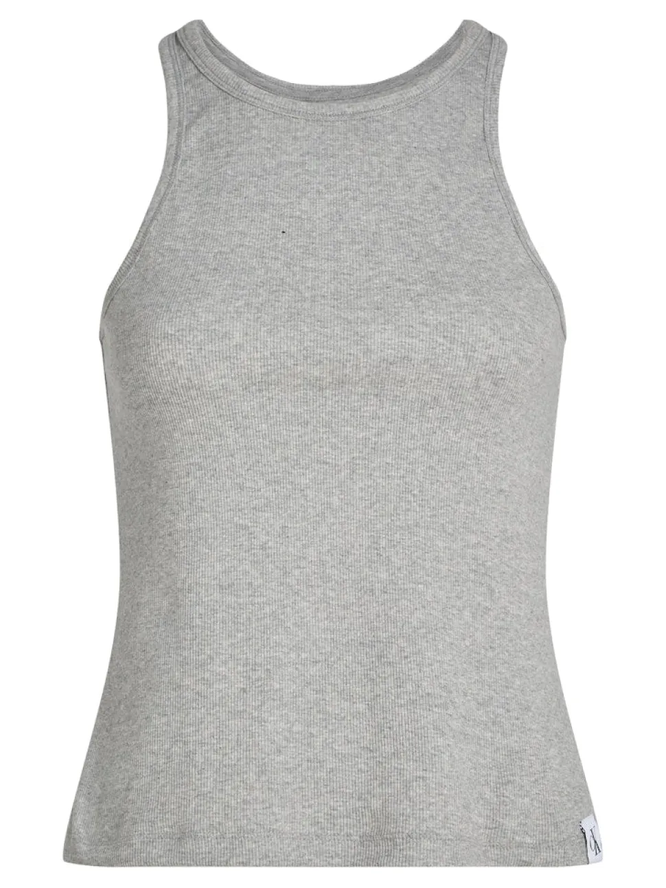 Calvin Klein naisten tank top, SLIM RIB TANK Vaaleanharmaa