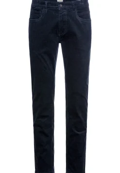 Camel Active Miesten Housut, HOUSTON 5-POCKET CORD LOS Tummansininen
