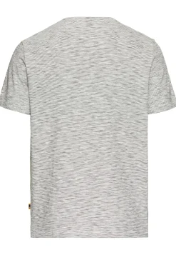 Camel Active miesten t-paita, HENLEY T-SHIRT Valkopohjainen Kuosi