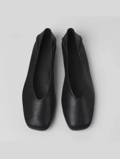 Camper naisten kengät, WOMEN MOCCASI Musta