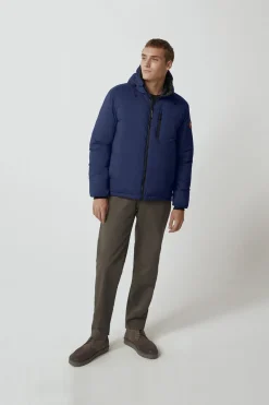 Canada Goose Lodge Hoodie. Tummansininen
