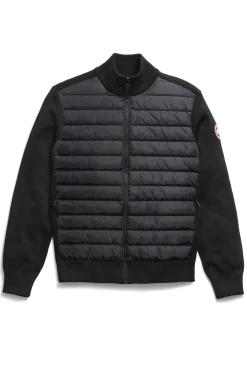 Canada Goose miesten hybriditakki Hybridge Knit Jacket - Classic Disc, musta