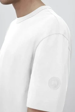 Canada Goose Miesten T-paita, GLADSTONE T-SHIRT Valkoinen