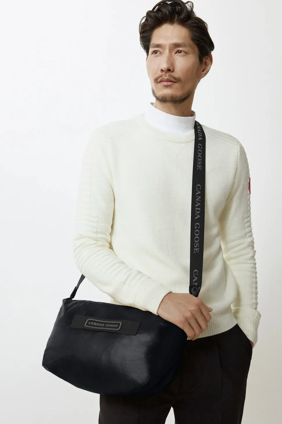Canada Goose Miesten Untuvatakki, CROFTON PUFFER BLACK DISC Musta