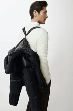 Canada Goose Miesten Untuvatakki, CROFTON PUFFER BLACK DISC Musta