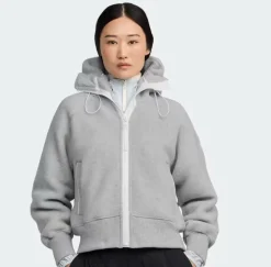 Canada Goose naisten fleece bomber, CHILLIWALK FLEECE BOMBER Vaaleanharmaa