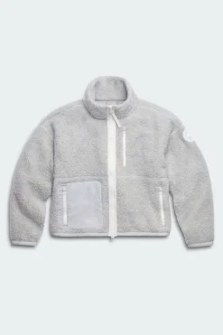 Canada Goose naisten fleecetakki Simcoe Fleece Jacket, vaaleanharmaa