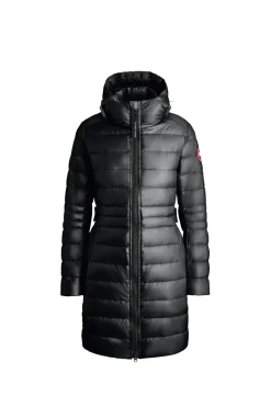 Canada Goose Naisten Kevytuntuvatakki, Cypress Hooded Jacket Musta