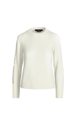 Canada Goose Naisten Merinovillainen Neule, SATURNA CREWNECK Vaalea Beige