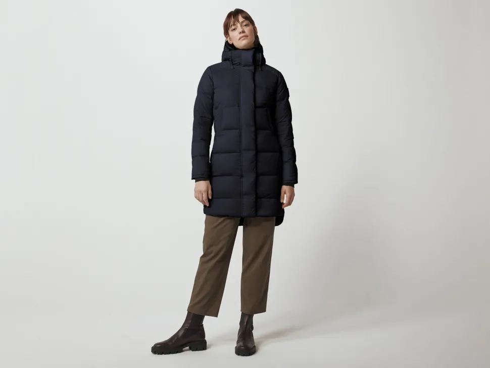 Canada Goose Naisten Untuvatakki, ALLISTON COAT Tummansininen