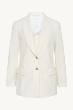 Claire naisten bleiseri ELORA BLAZER Luonnonvalkoinen