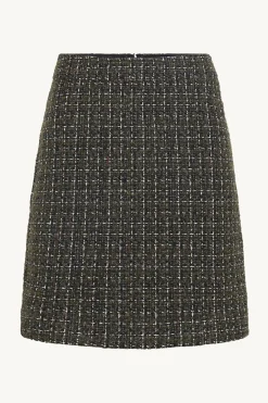 Claire naisten hame, NANINA SKIRT Musta Kuosi