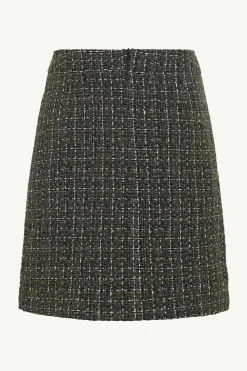 Claire naisten hame, NANINA SKIRT Musta Kuosi