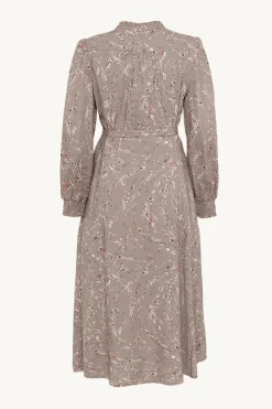 Claire naisten mekko Dagmara, kuosillinen beige
